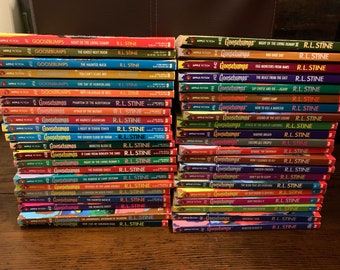 First edition Goosebump books by R.L Stine