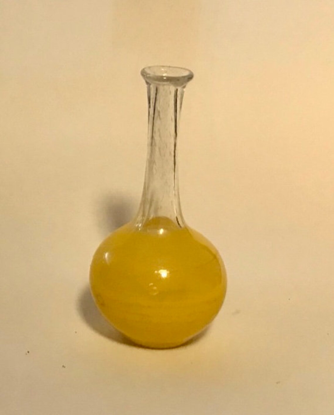 Small Yellow Vase Etsy
