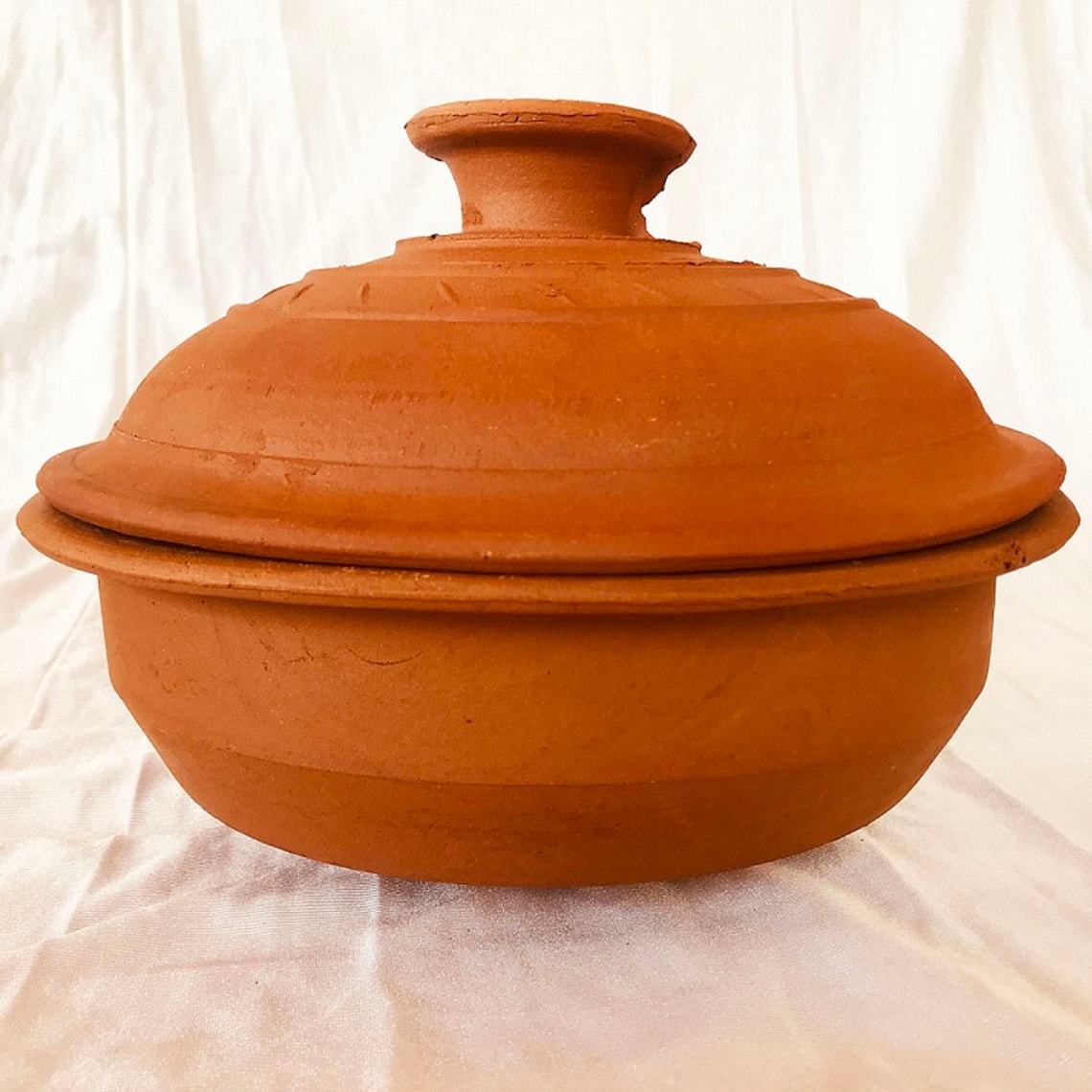 Clay pot for cooking with lid Natural Handmade Cooking Clay Etsy