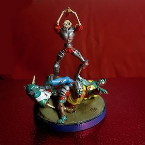 中世のダニエル・フォルテスク卿像アクションフィギュアゾンビキル