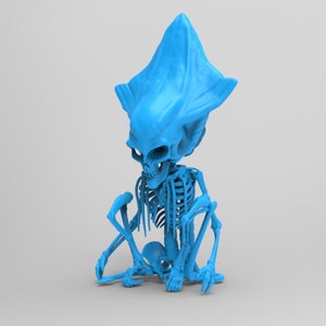 Alien skeleton, skeleton in the jar model2 Harvester  Mod2