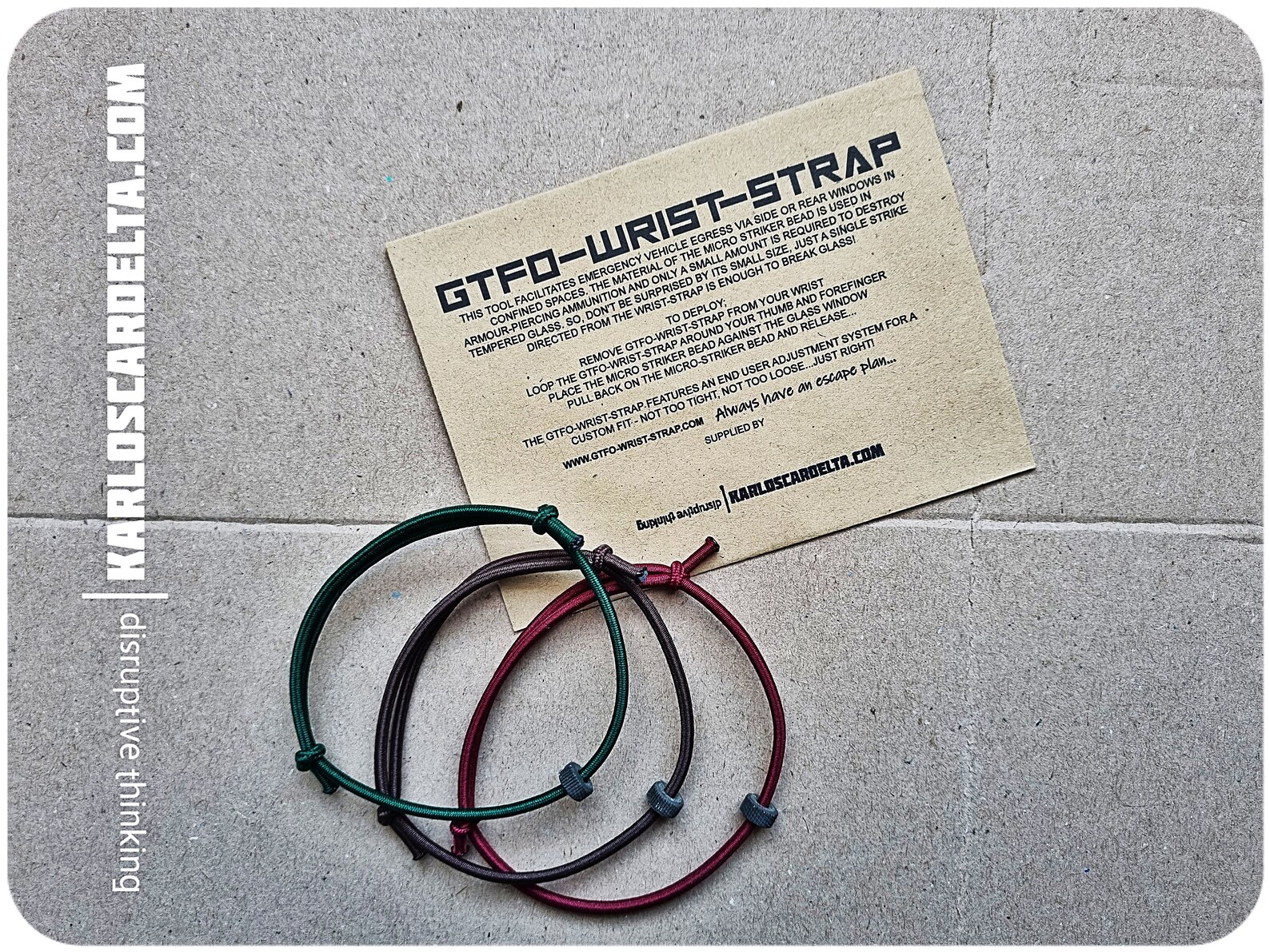gtfo wrist strap gtfo wrist strap