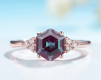 Alexandrit Ring Etsy