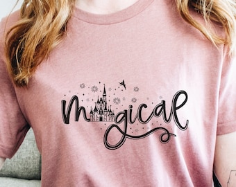 Magical Castle Shirt, Vacation Shirt, Family Shirt, Group Matching Shirt, Disneyland Tee, Disney World Tshirt, Princess Shirt