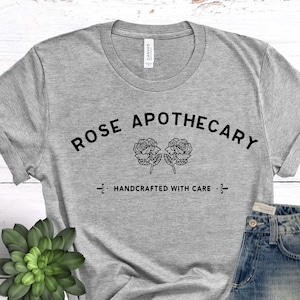Rose Apothecary Shirt, Schitt's Creek Shirt, Soft Jersey Shirt, Unisex ...