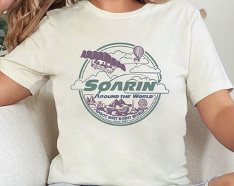 Soarin' Shirt, Epcot Shirt, Disneyland Shirt, Disney World Tee, Vacation Tee, Soarin Around the World Shirt