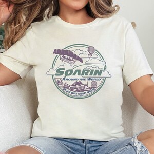Soarin&#39; Shirt, Epcot Shirt, Disneyland Shirt, Disney World Tee, Vacation Tee, Soarin Around the World Shirt