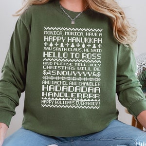 Monica monica have a happy hanukkah sweater deals
