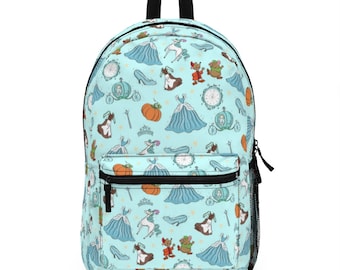 Princess Backpack, Cinderella Backpack, Disney Backpack, Back to School Bag, Disneyland, Disney World Bag
