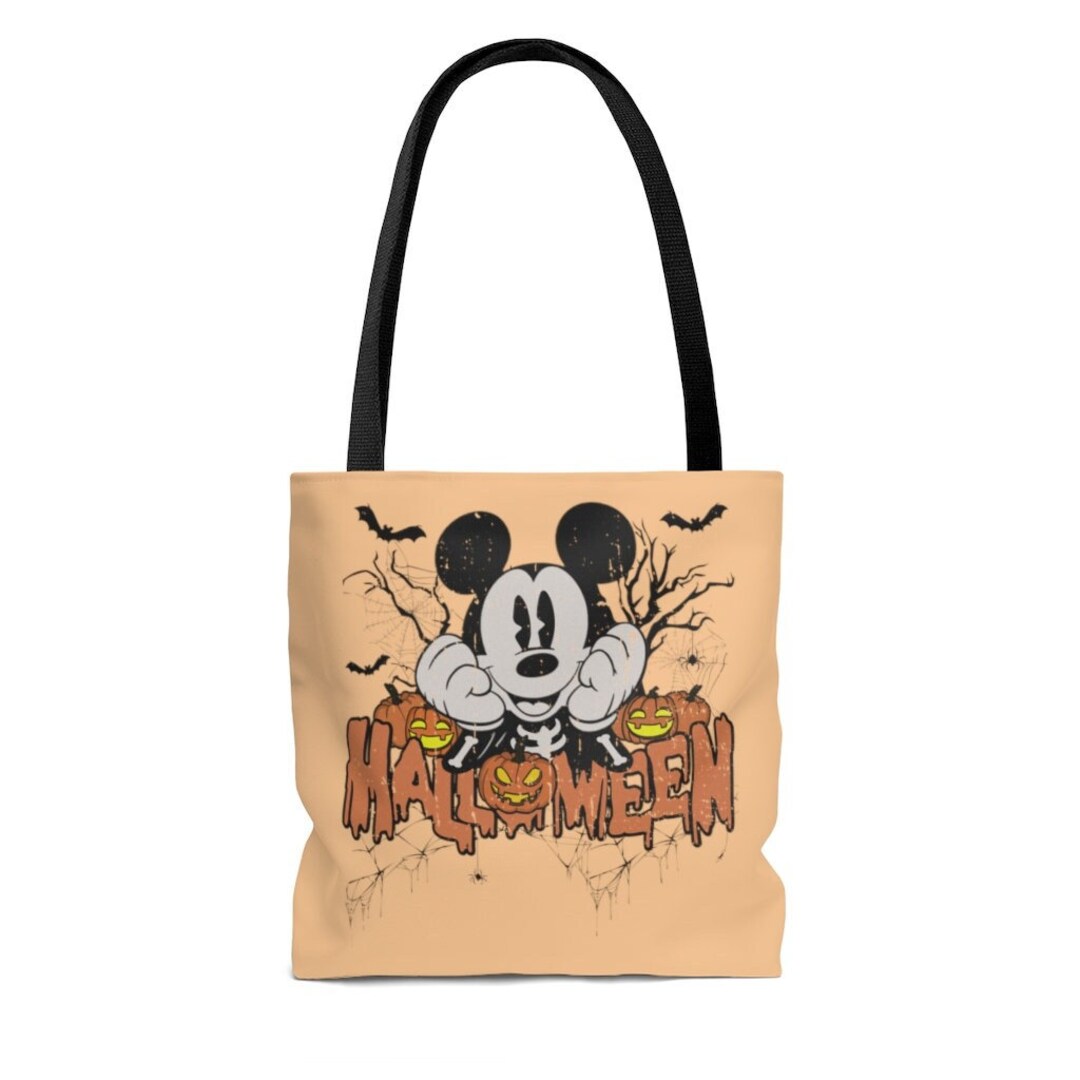 Mickey Mouse Halloween Tote Bag, Disney Trick or Treat Bag, Park Day ...
