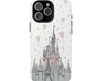 Magic Kingdom Castle Phone Case, iPhone Case, Samsung Galaxy Phone Case, Pixel Case, Disney Phone Case, Mickey Minnie Case