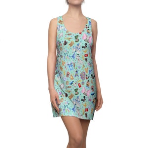 Disney Best Day Ever Racerback Dress, Disney Park Day Dress, Disney Dress, Racerback Dress