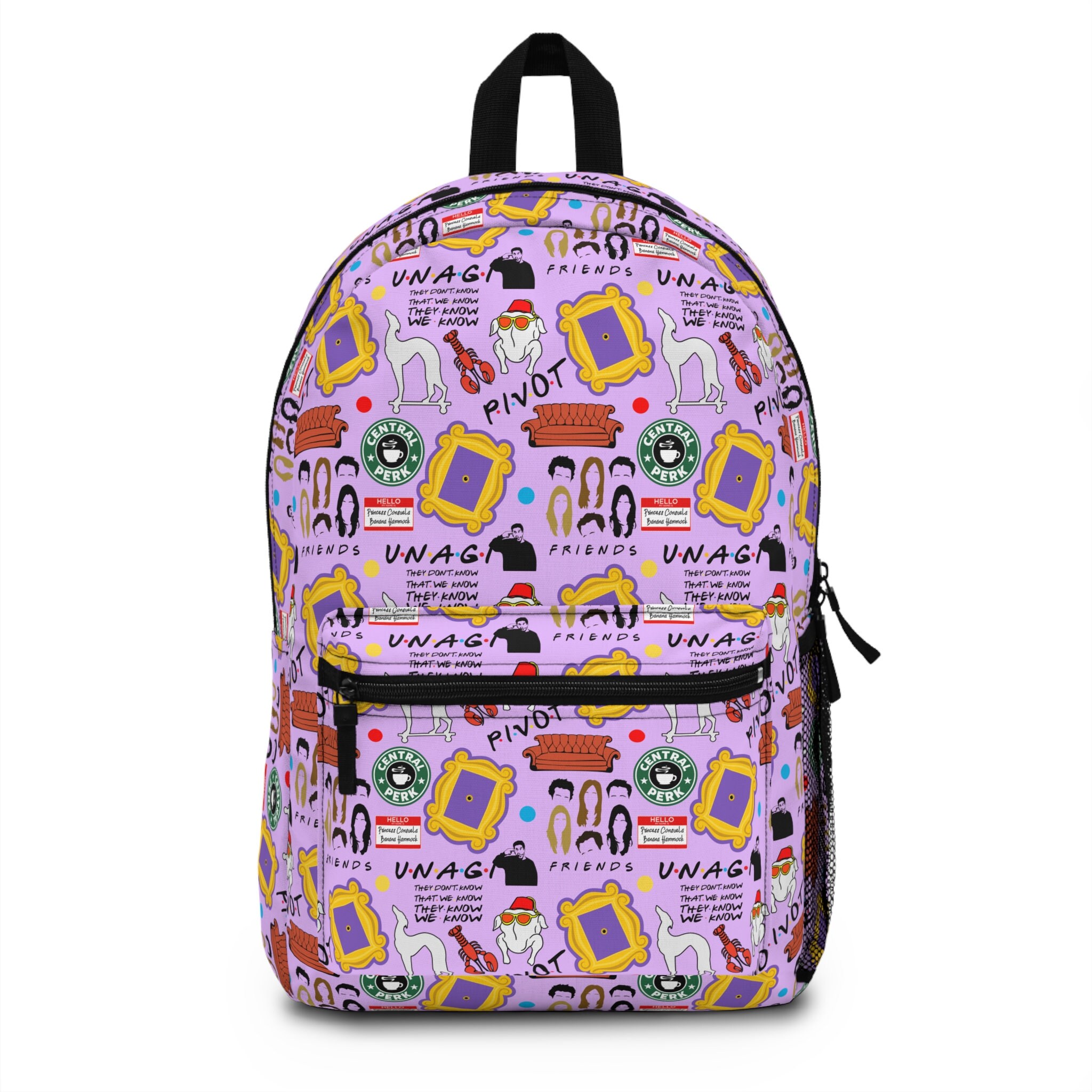 Friends tv show backpack hotsell