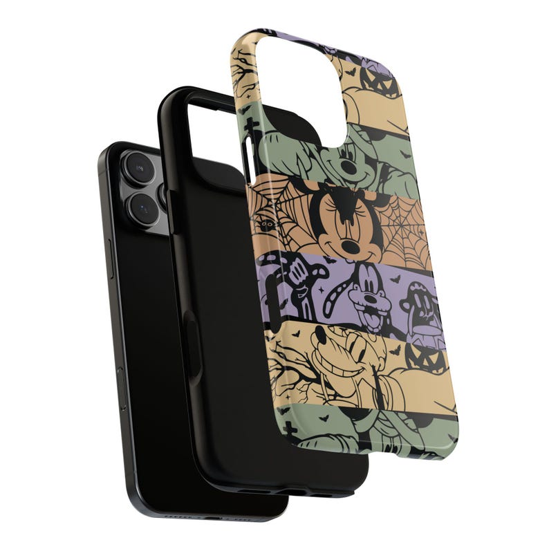 Halloween Mickey and Friends Phone Case, iPhone 13, 14, 15 Case, Samsung Galaxy Phone Case, Pixel Case, Mickey Minnie Disney Case image 3