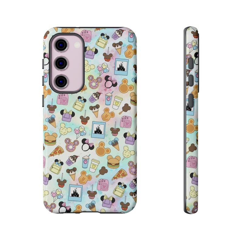 Park Day Snacks and Essentials Tough Phone Case, iPhone Case, Samsung Galaxy Phone Case, Pixel Case, Disney Phone Case, Mickey Phone Case image 4