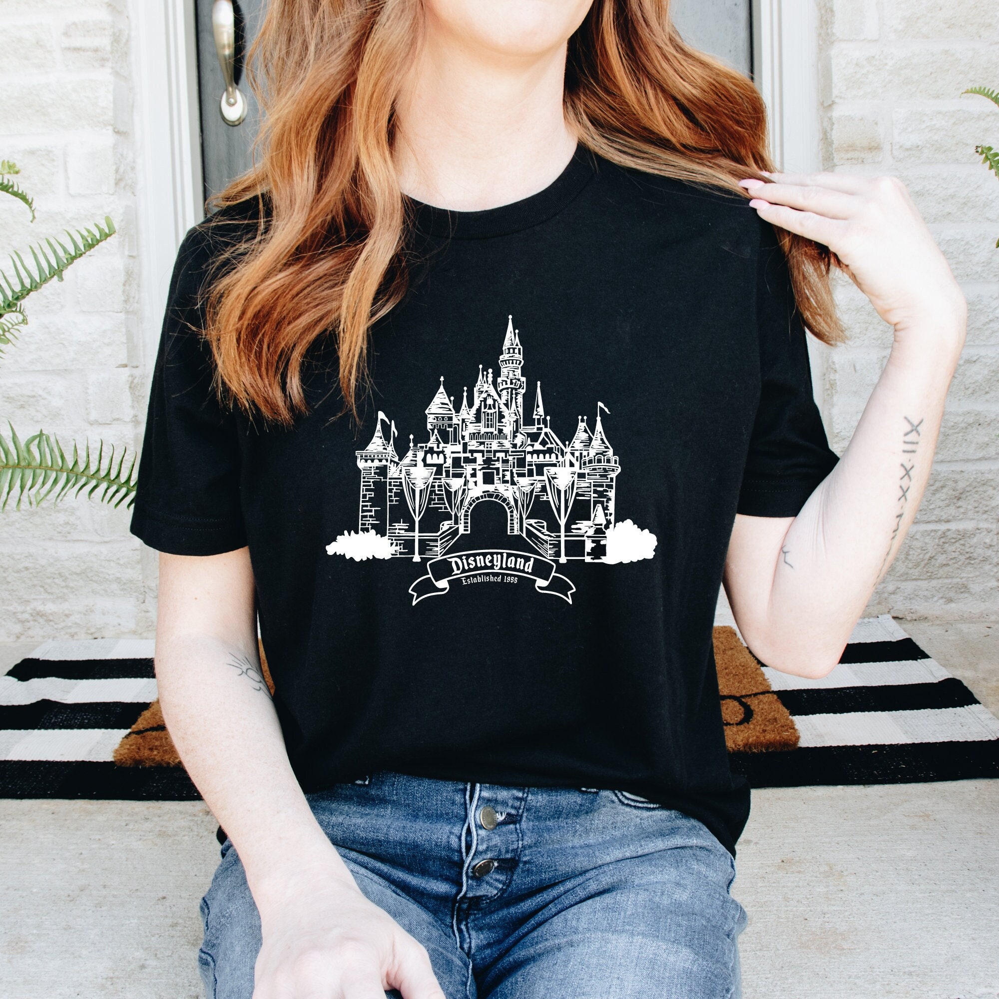 disneyland castle shirt