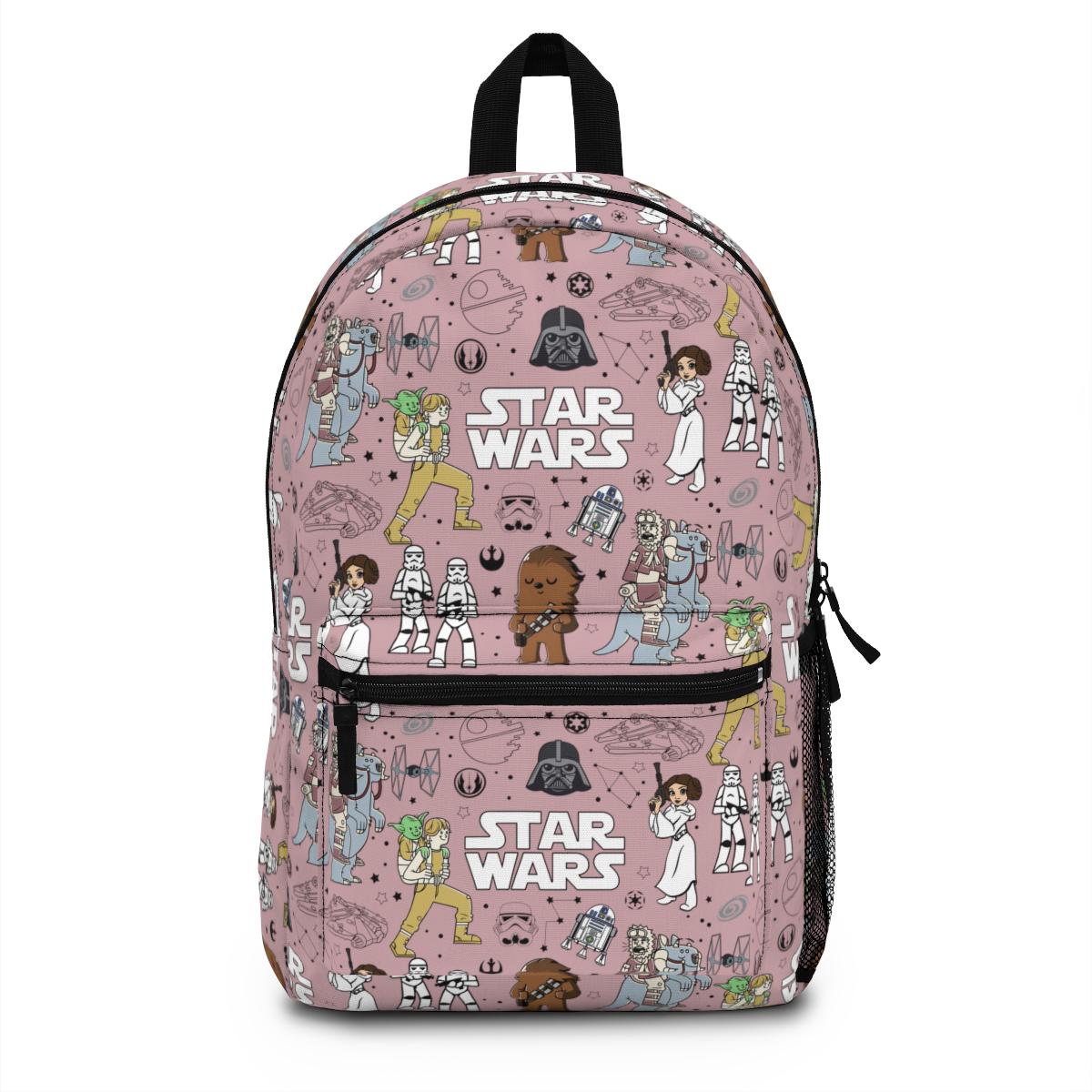 STAR WARS CHARACTERS GALAXY PRINT LARGE BACKPACK 281cb705fd44d5bdfeba741d6b1036  main image 3