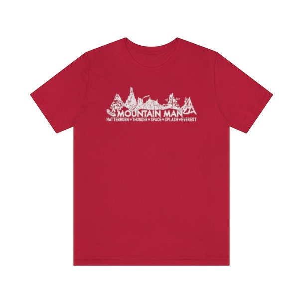 Mountain Man Disney Shirt Attractions Ride Shirt Guys Disney - Etsy