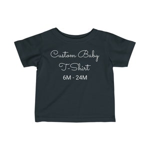 Custom Baby Shirt, Personalized Baby T-Shirt