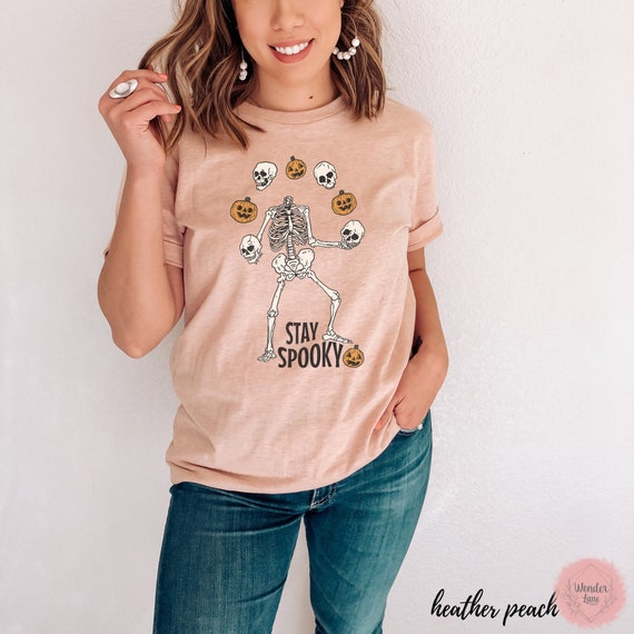 Stay Spooky Shirt, Skeleton Shirt, Halloween Shirt, Spooky Tee, Trick or Treat Shirt, Family Shirt, Holiday Shirt