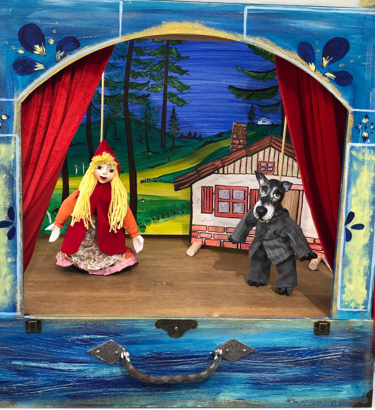Puppet Theater for Kids Etsy