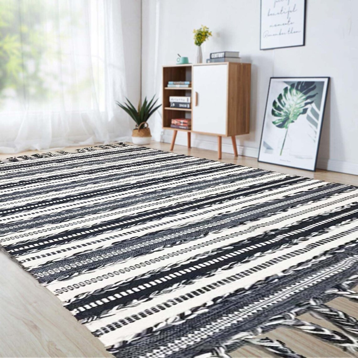 Boho Rug Moroccan rugBohemian rug washable rugAztec tribal Etsy