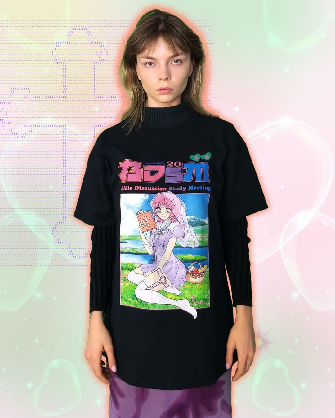 BDSM Anime Vintage Streetwear Graphic T 