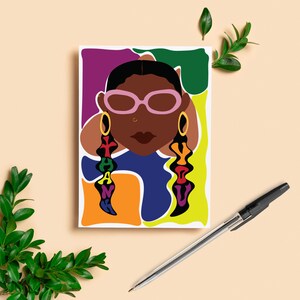 Thank you cards | Thank you notecards |Melanin Stationery |African American Stationery |Black Stationary |Black Girl Magic |Black Stationery