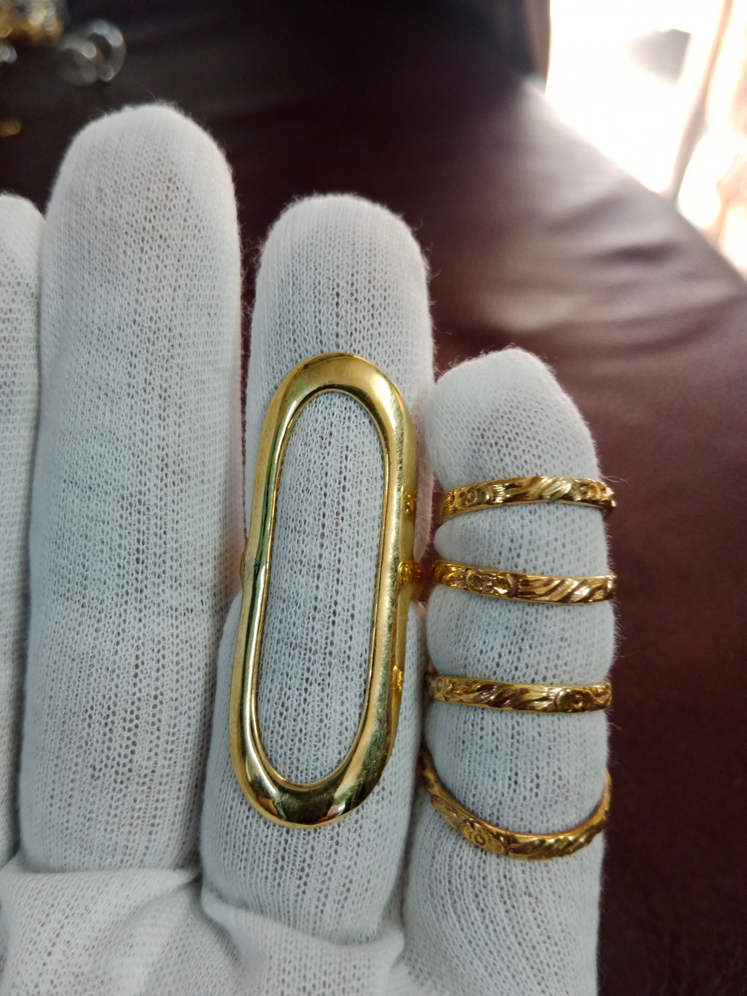 Trigger Finger Rings, Swan Neck Rings, Mallet Finger Rings, Dainty Rings, 18k Gold Arthritis
