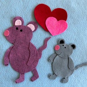 Mouse's First Spring Child's Felt Story, Hands on Engaging Story Time ...