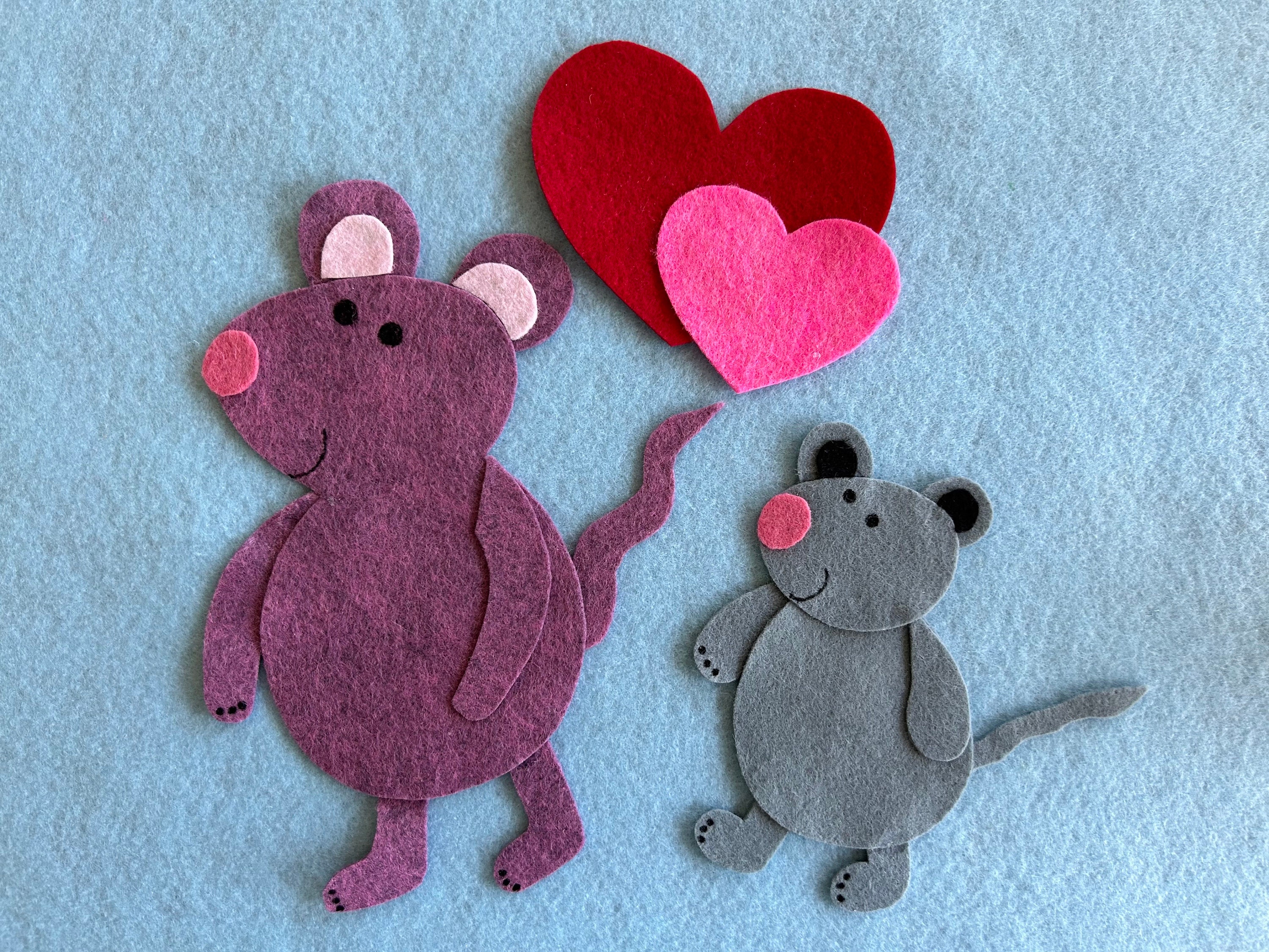 Mouse's First Spring Child's Felt Story, Hands on Engaging Story Time ...