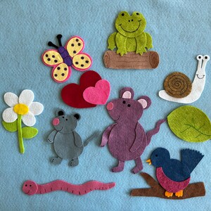 Mouse's First Spring Felt Story Set, Hands-on Learning - Etsy
