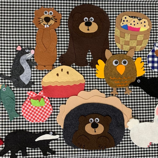 Felt Characters Etsy