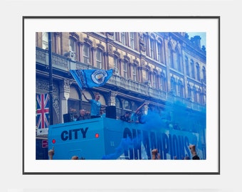 Man City - Champions - Photo Print | MCFC | Man City | Manchester City FC | Football | Man city gifts | KDB