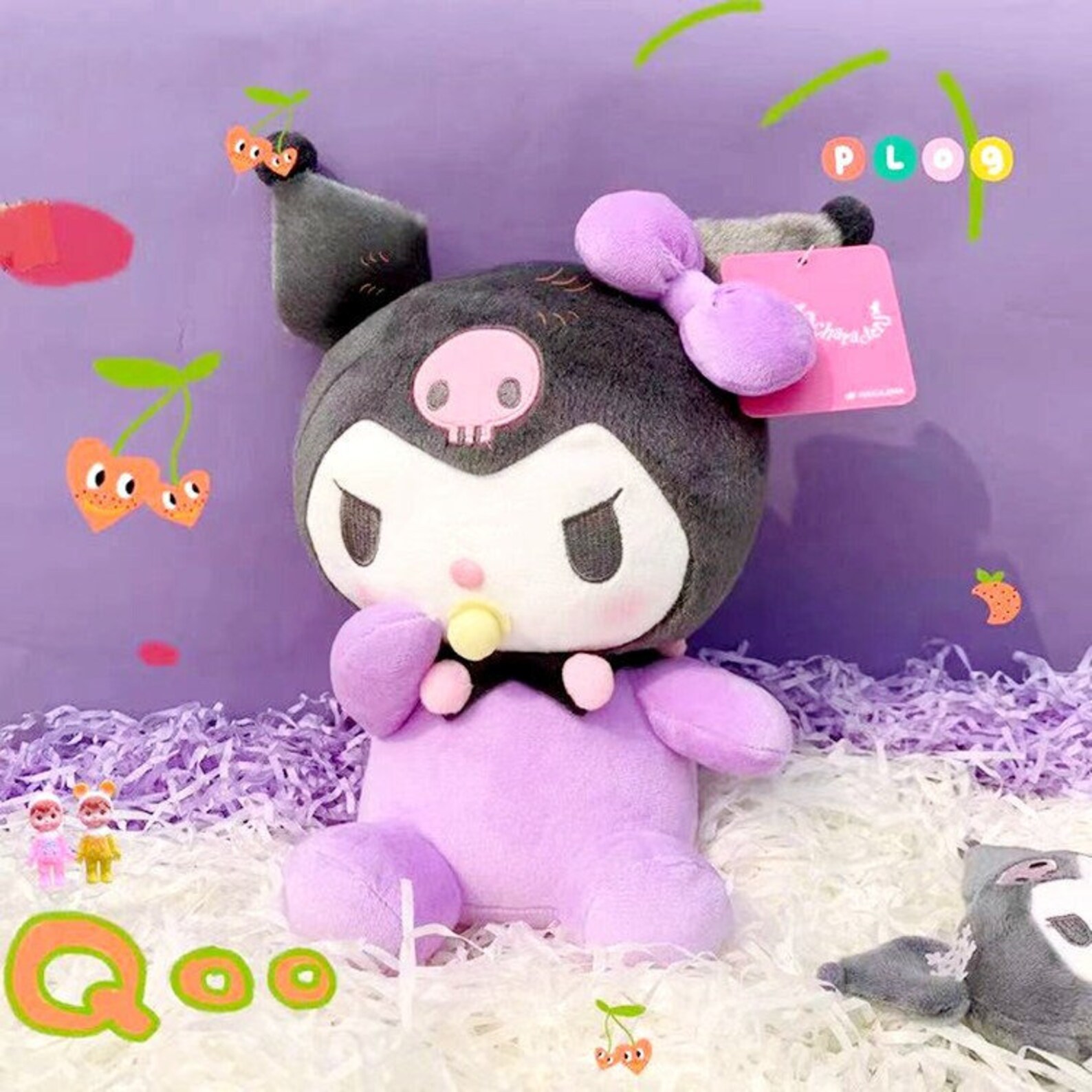 Sanrio Baby Melody Baby Kuromi plush 8inch Kuromi plushie My | Etsy