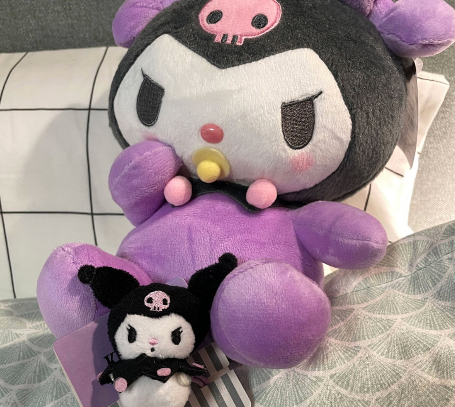 Sanrio Baby Melody Baby Kuromi plush 8inch Kuromi plushie My | Etsy