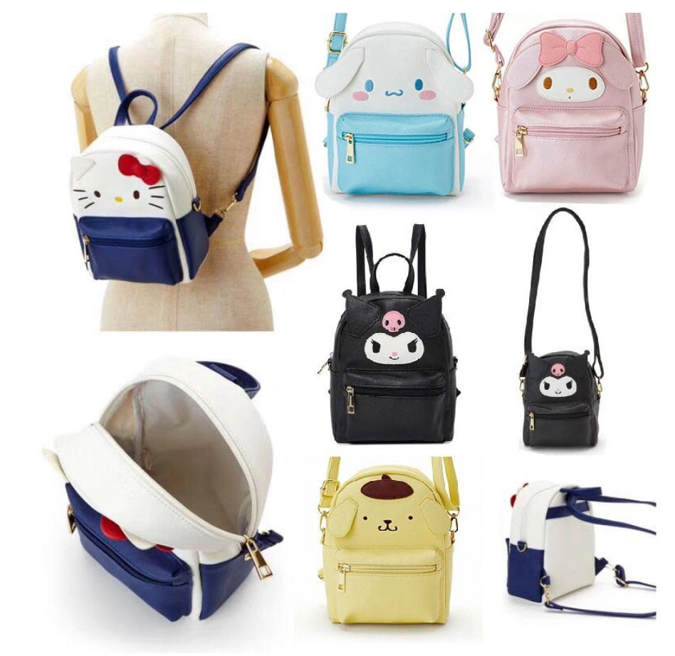 2in1 Backpack Shoulder Cinnamoroll backpack crossbody bag | Etsy