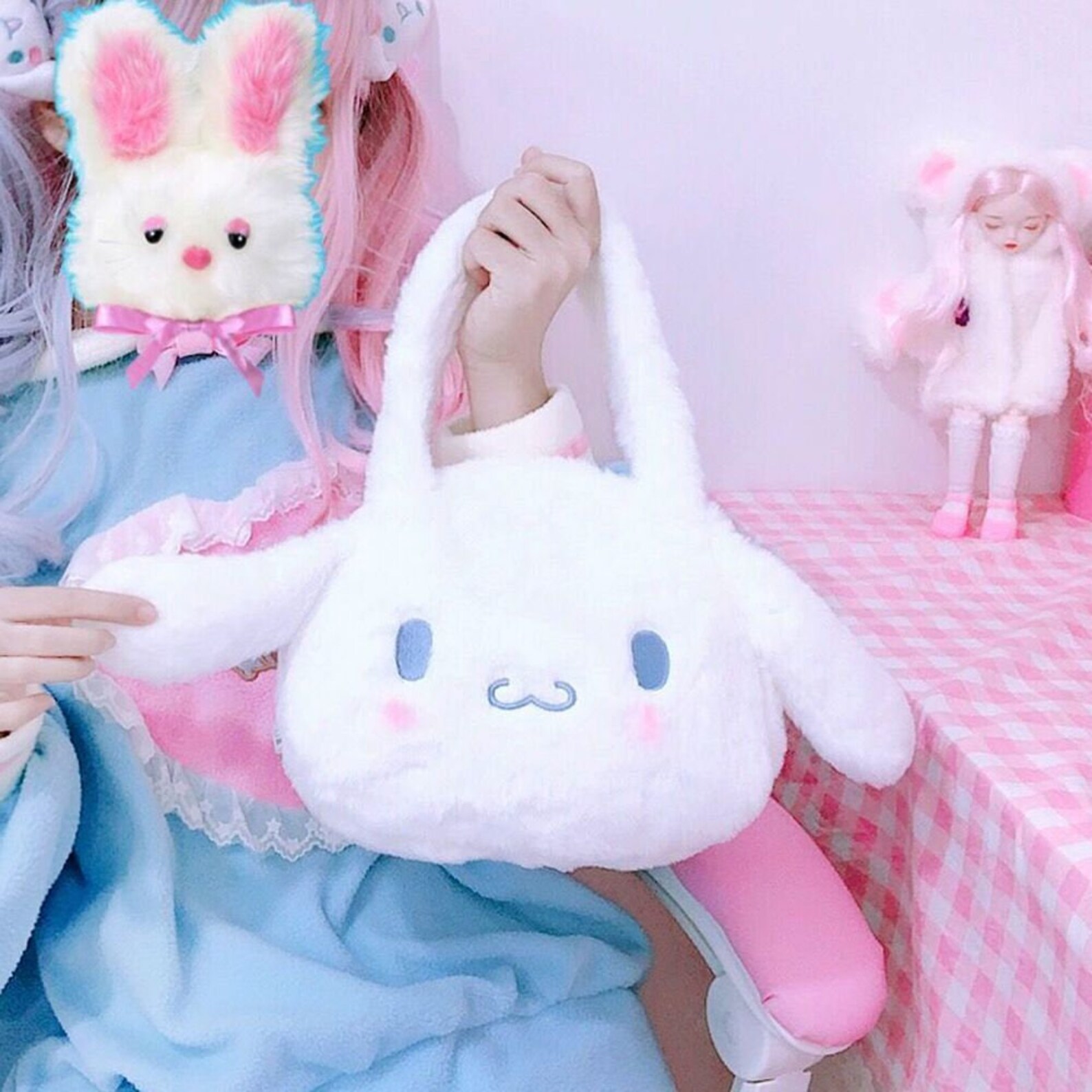 cinnamoroll plush bag