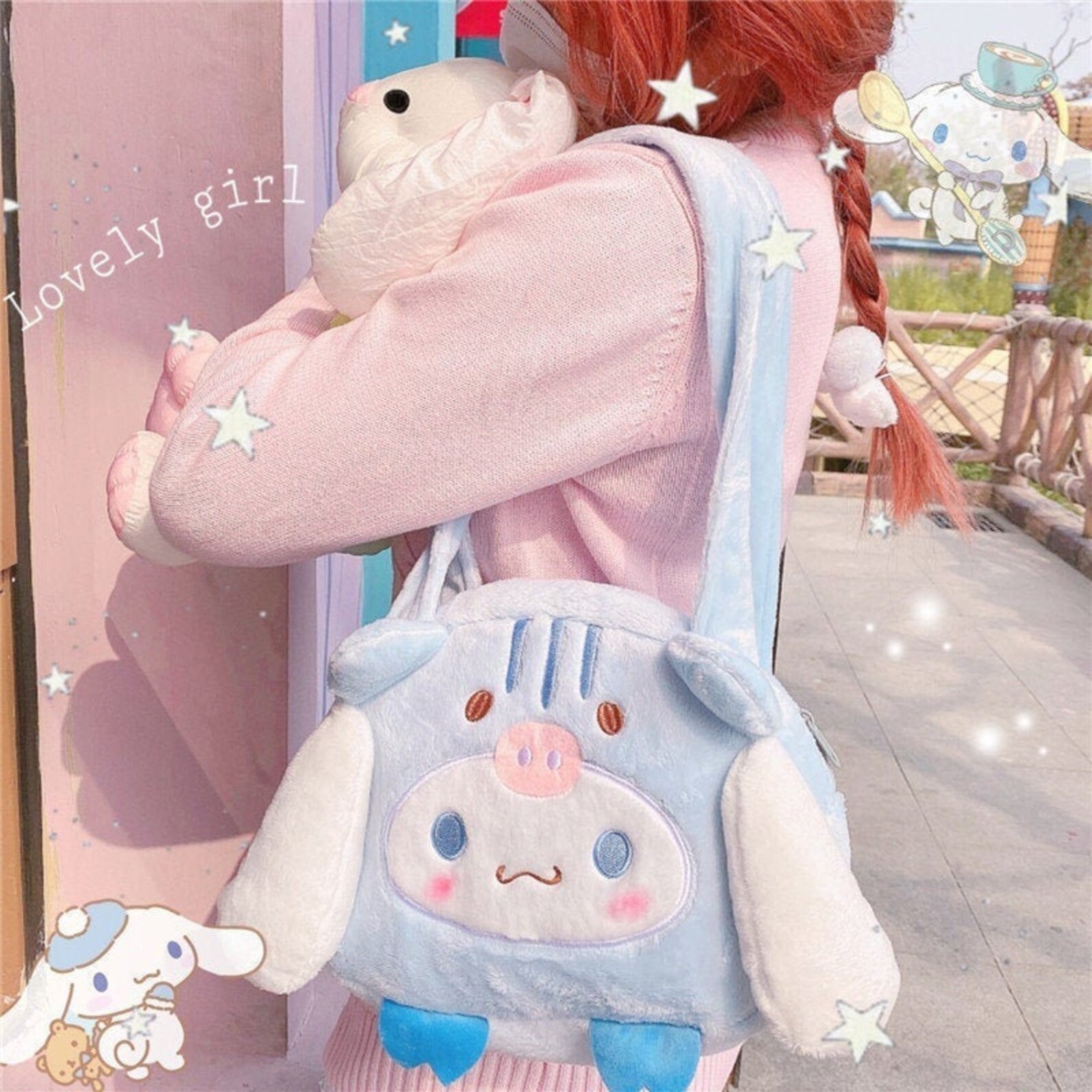 cinnamoroll plush bag