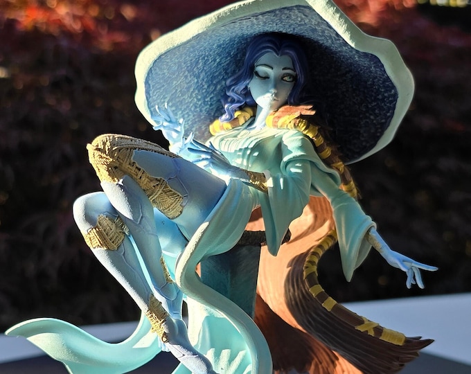 Custom Painted Ranni 3d Printed Figure - Etsy