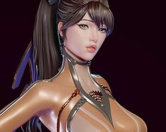 Skin Suit Eve 3d Printed Model Kit