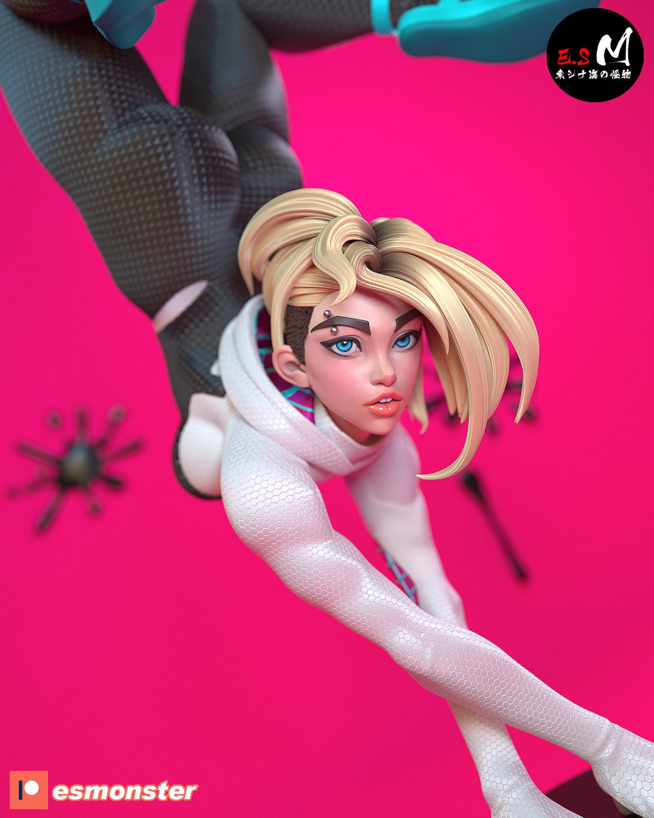 Anime Spider Gwen Figure