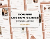 Presentation Template, Slide Deck Template, Webinar Template Canva, Small Business Template, Online Course Template, Canva Slide Deck