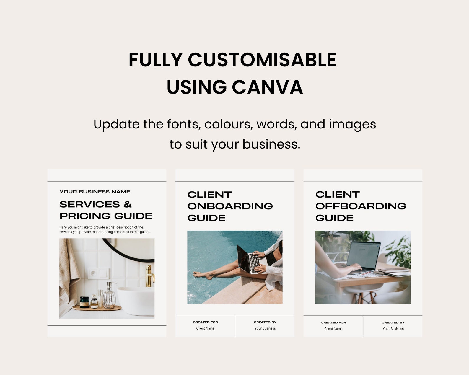 Client Work Template Template Bundle, Client Onboarding Template ...
