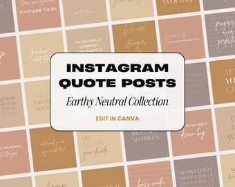Publicaciones de citas de Instagram, Plantillas de Canva para redes sociales, Plantillas de citas de Instagram, Citas de Instagram, Citas de redes sociales, Citas inspiradoras