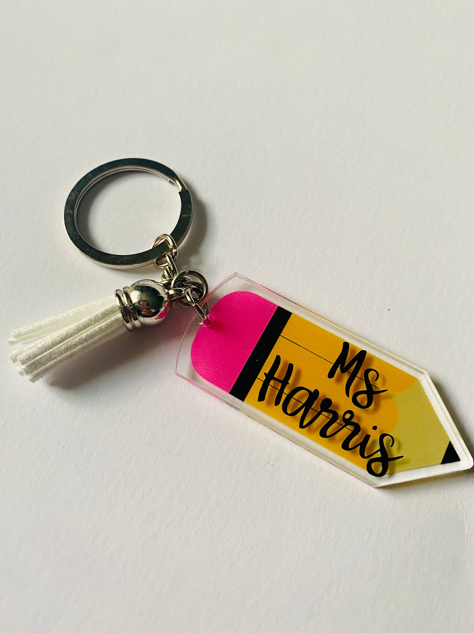 Teacher Key Ring Teacher Gift New Teacher Gift Student Etsy