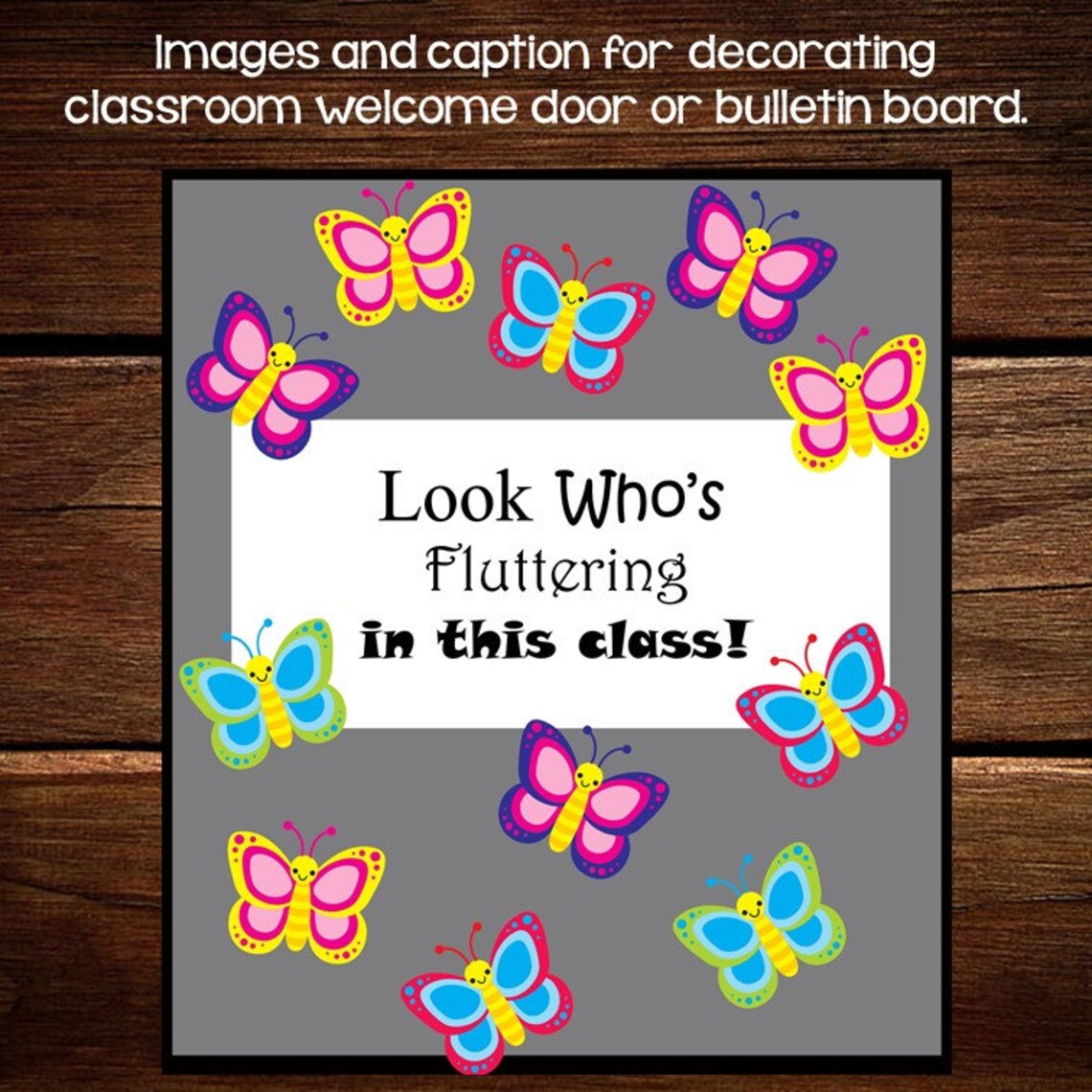 Printable Bulletin Board Display Kit, Classroom Bulletin Board Ideas ...