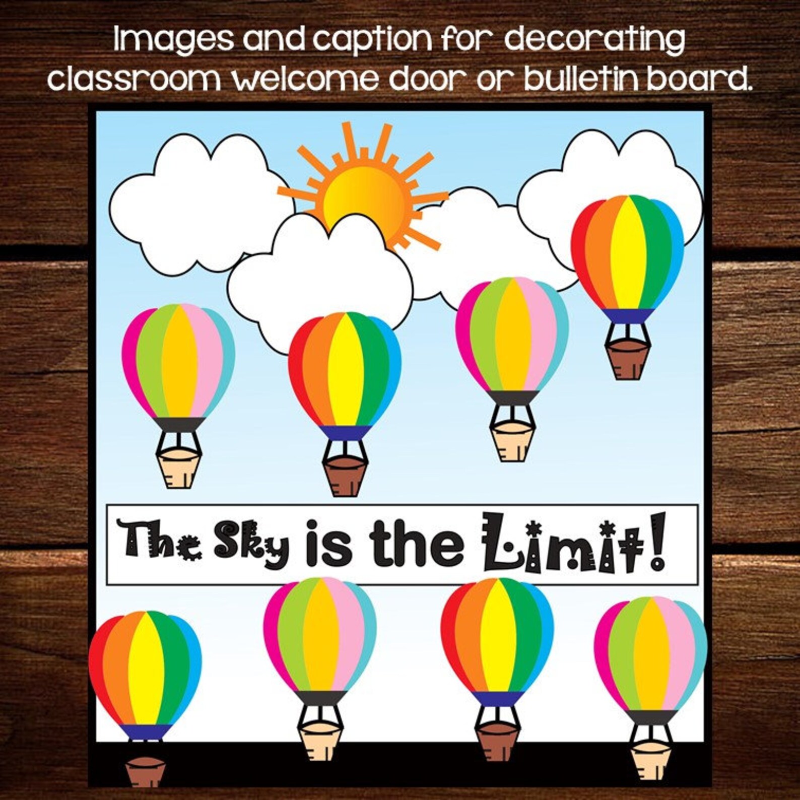 Printable Bulletin Board Display Kit, Classroom Bulletin Board Ideas
