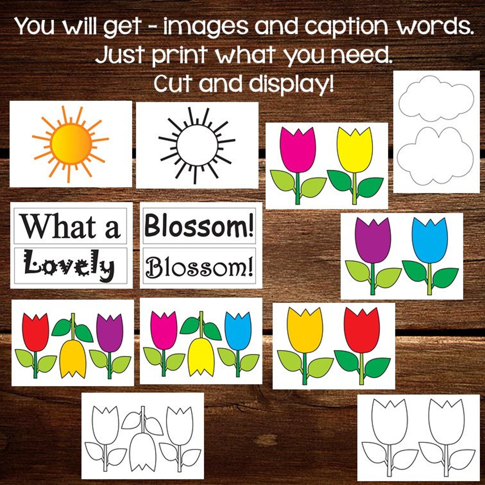 Printable Bulletin Board Display Kit Classroom Bulletin Board - Etsy