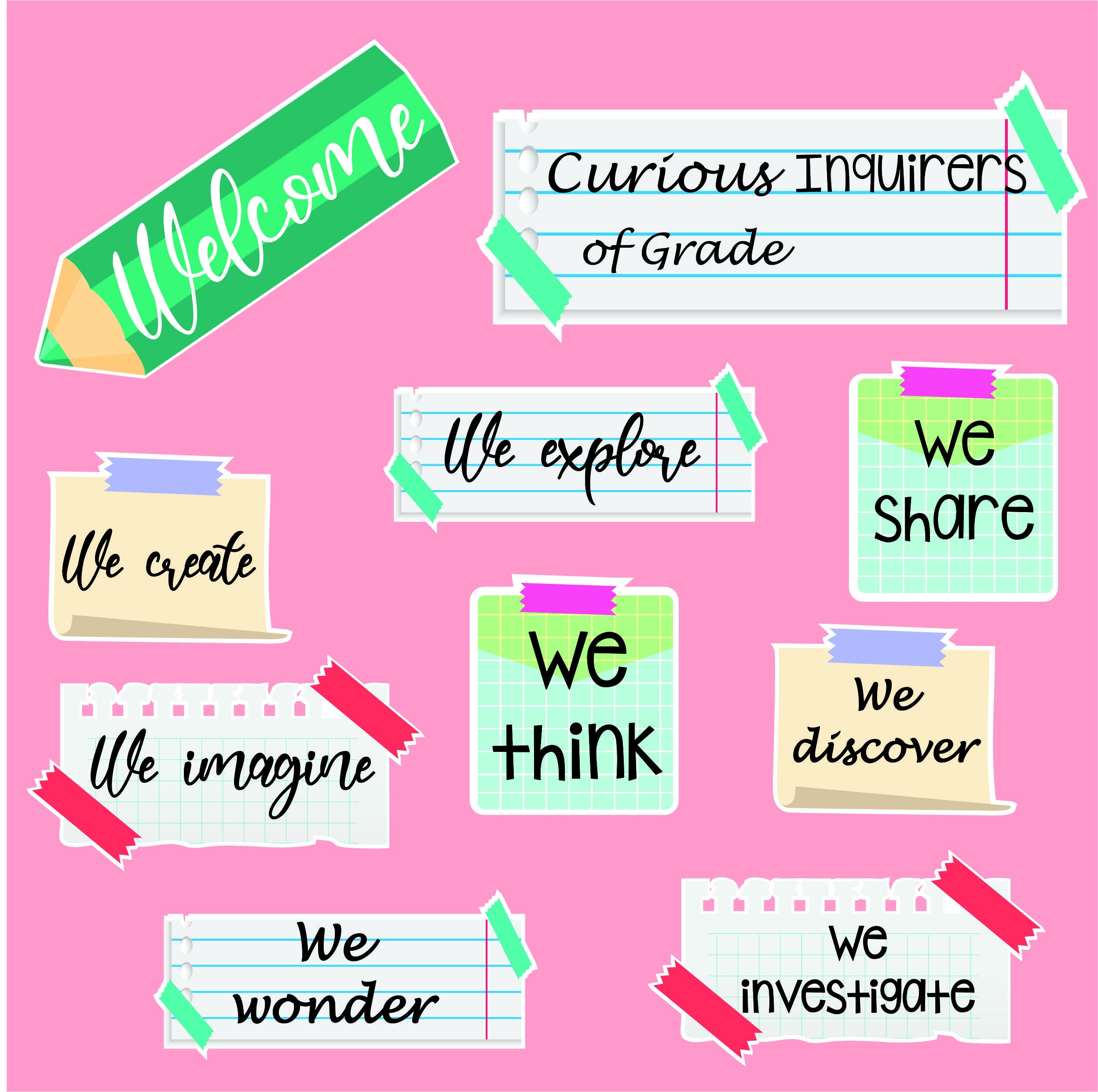 Back to School Bulletin Board Printable Bulletin Board - Etsy